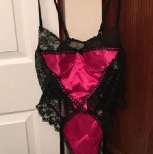 Size large thong teddy